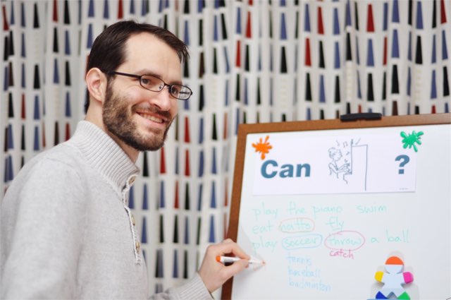 Teacher at Whiteboard